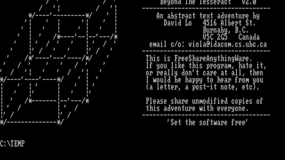 Beyond the Tesseract screenshot 1