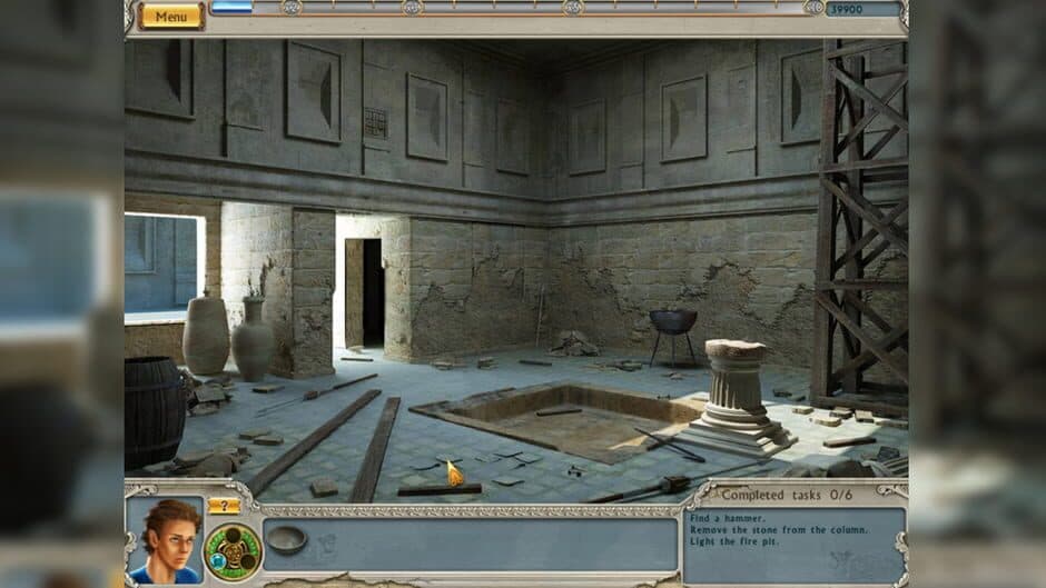 Alabama Smith: Escape from Pompeii screenshot 1