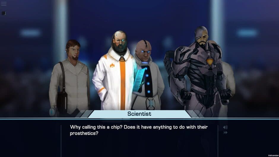 S.A.I.A Awakening: A Robothorium Visual Novel screenshot 2