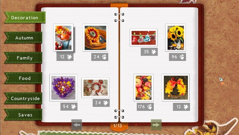 Holiday Jigsaw: Thanksgiving Day screenshot 1