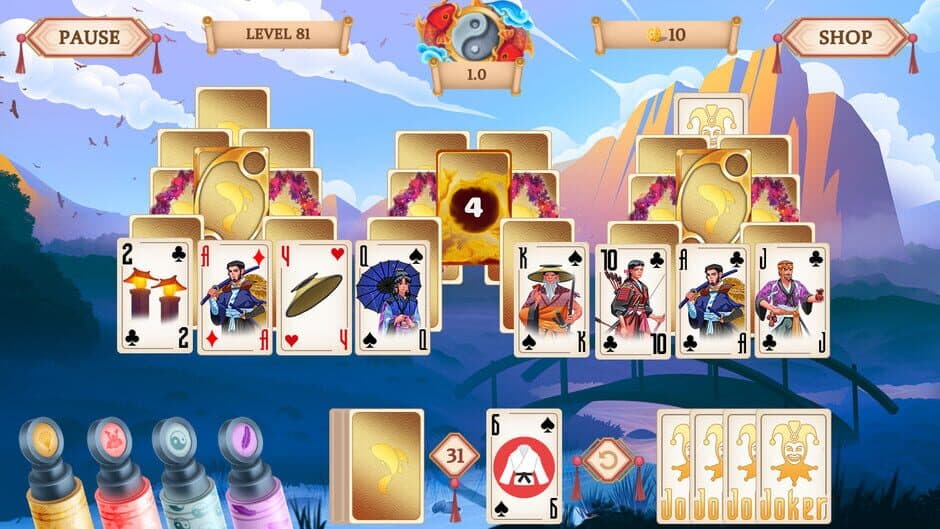 Samurai Solitaire: Threads of Fate screenshot 6
