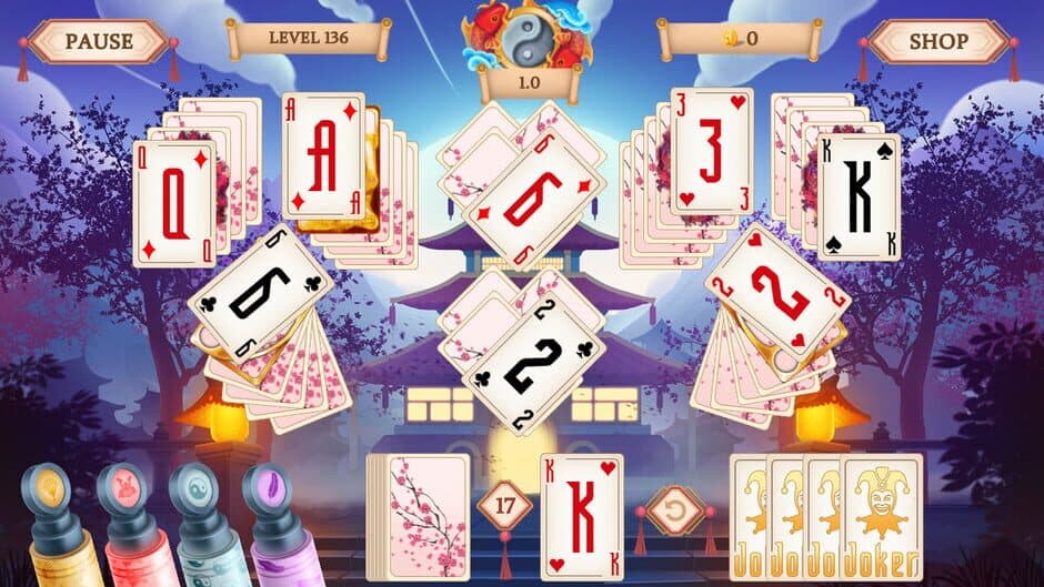 Samurai Solitaire: Threads of Fate screenshot 2