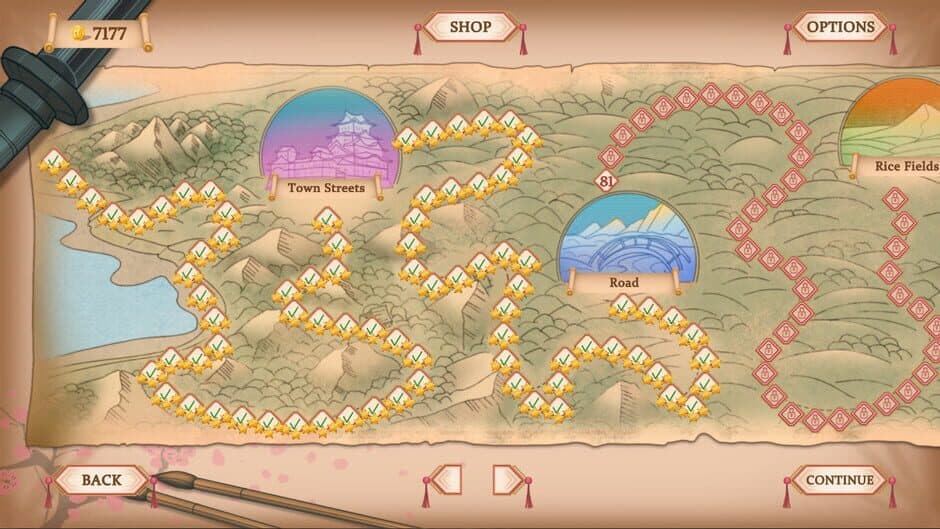 Samurai Solitaire: Threads of Fate screenshot 5