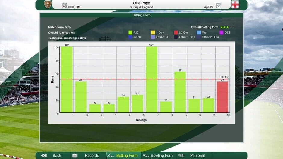 Cricket Captain 2022 screenshot 5