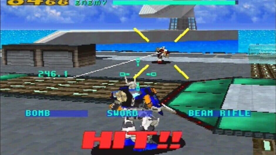 Cyber Troopers Virtual-On screenshot 2