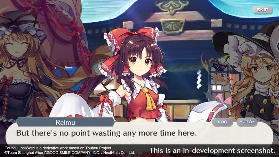 Touhou LostWord screenshot 1