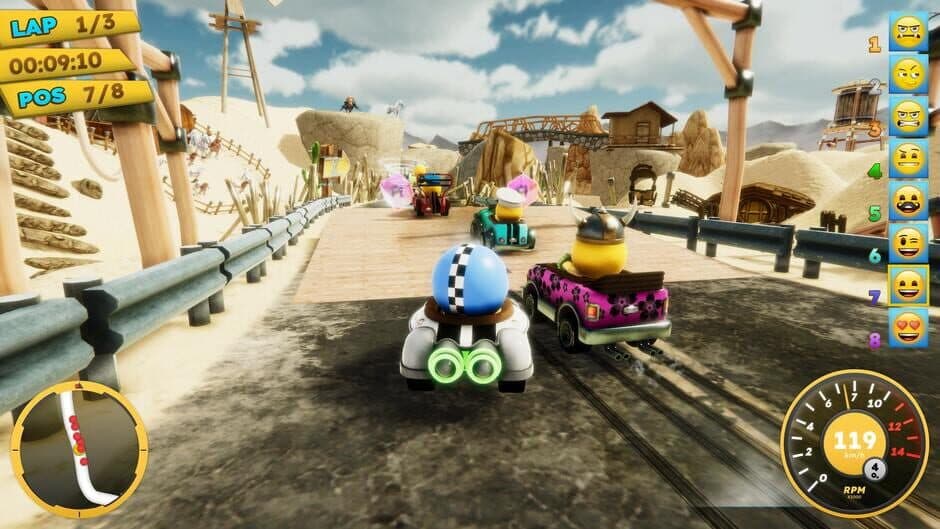 Emoji Kart Racer screenshot 6
