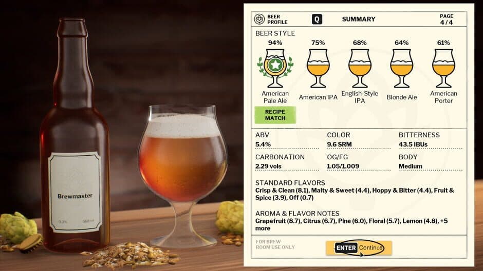 Brewmaster screenshot 1