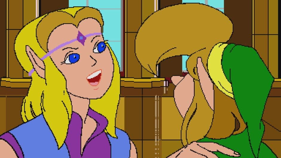 Zelda: The Wand of Gamelon screenshot 1