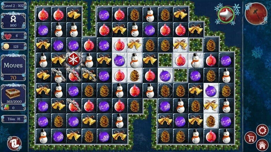 Jewel Match: Winter Wonderland 2 - Collector's Edition screenshot 2