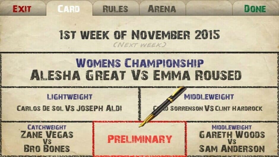 Weekend Warriors MMA screenshot 8