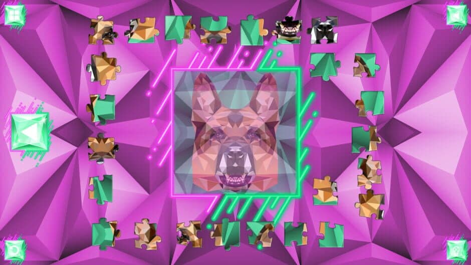 Poly Jigsaw: Dogs screenshot 1