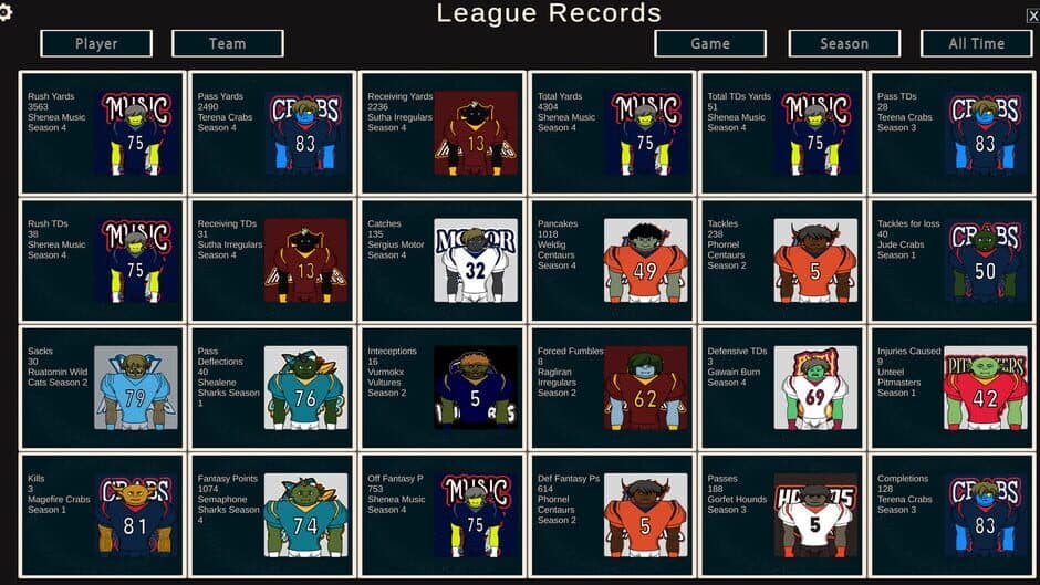 FFFL: Brutalball Manager screenshot 8