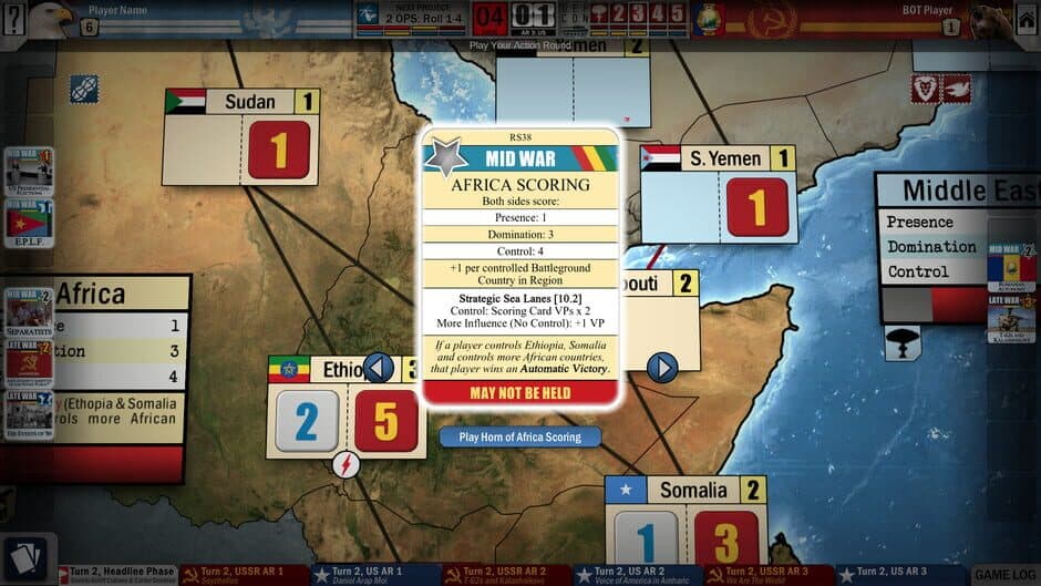 Twilight Struggle: Red Sea screenshot 7