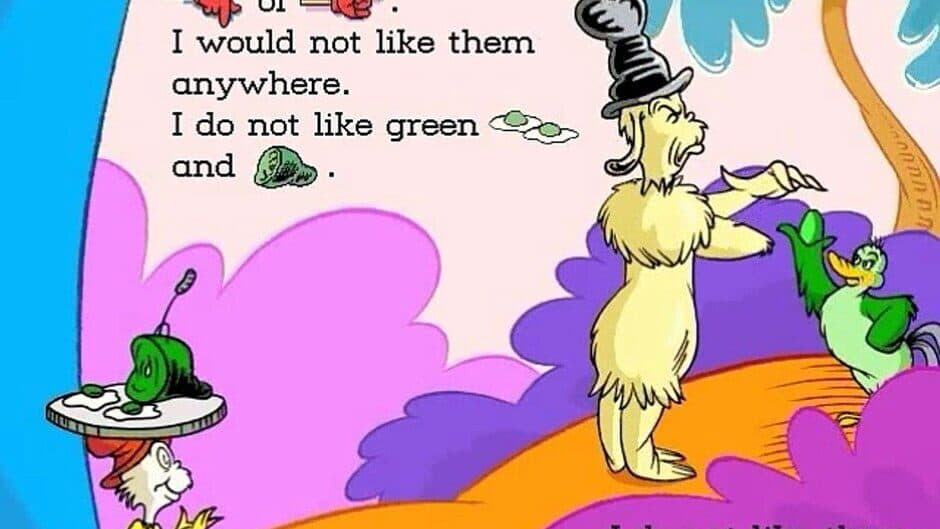 Living Books: Green Eggs and Ham screenshot 1