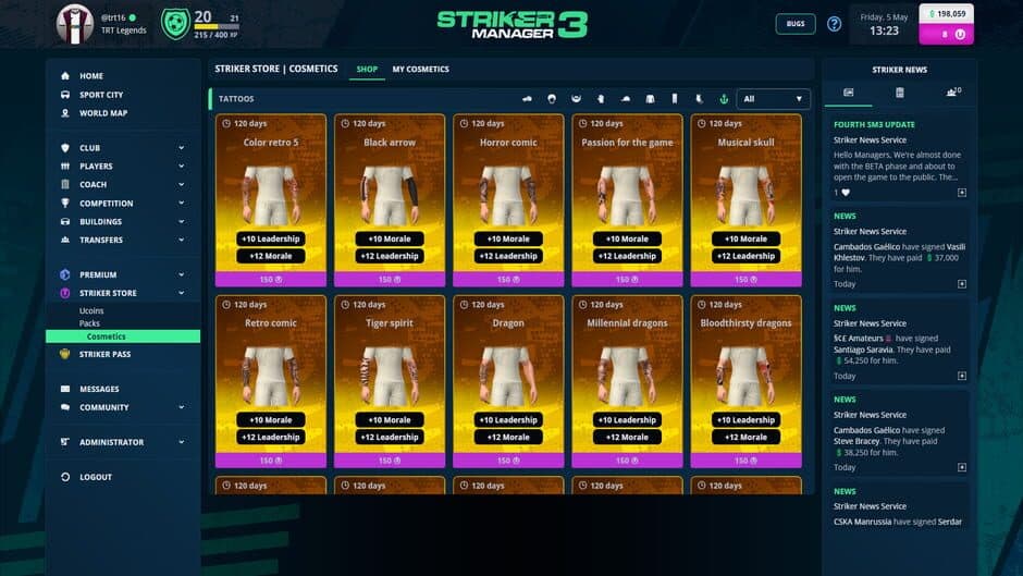 Striker Manager 3 screenshot 9