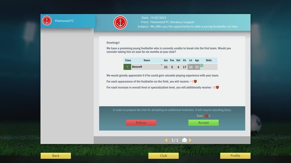 Football, Tactics & Glory 2 screenshot 6