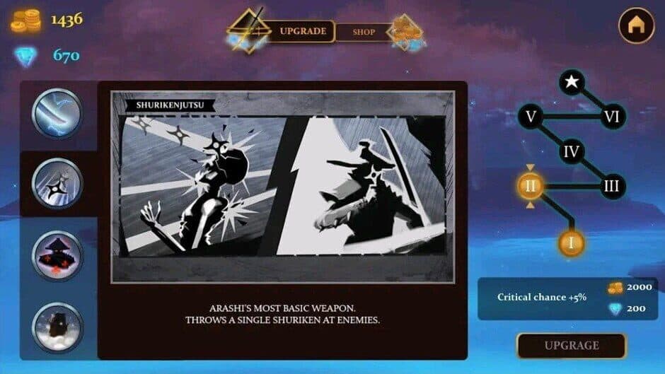Ninja Arashi screenshot 2
