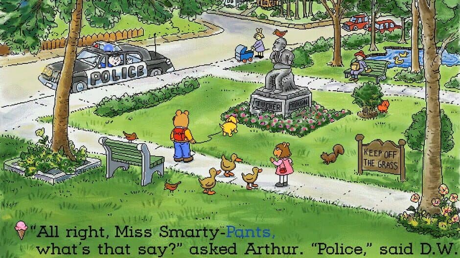 Arthur's Reading Race screenshot 5