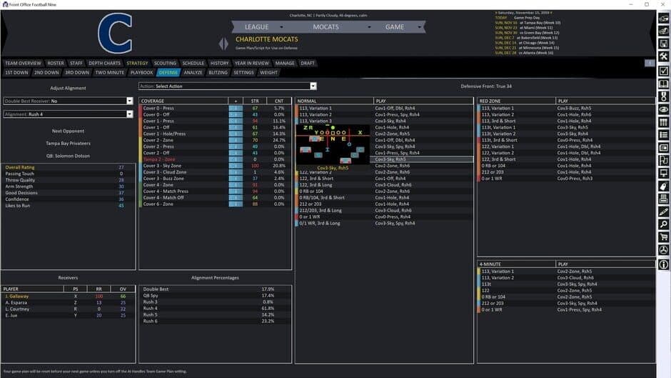 Front Office Football Nine screenshot 8