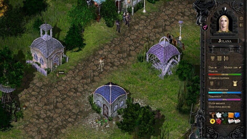 The Desire of the Amazons screenshot 2