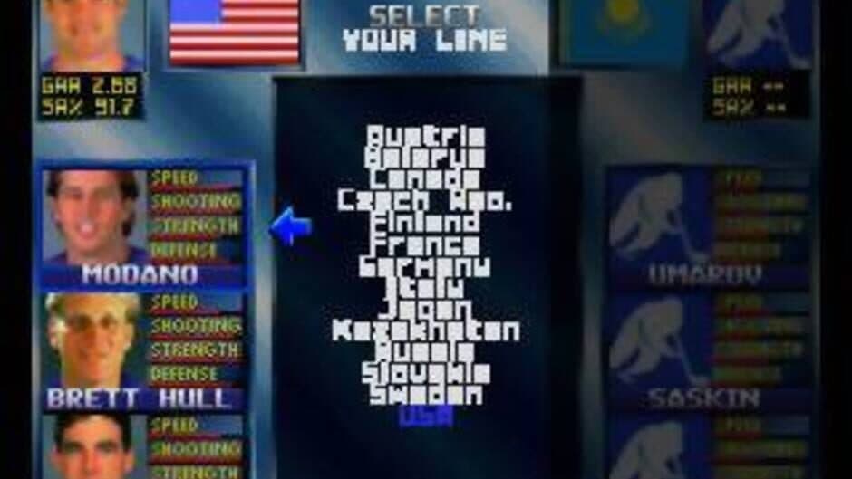 Olympic Hockey 98 screenshot 4