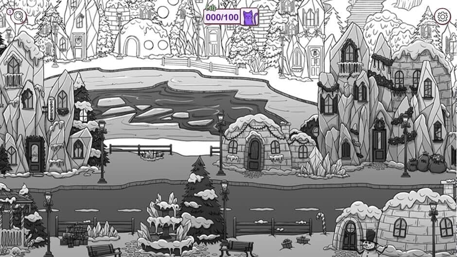 Hidden Cats in Santa's Realm screenshot 3