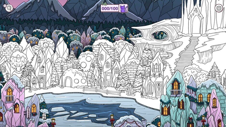 Hidden Cats in Santa's Realm screenshot 5