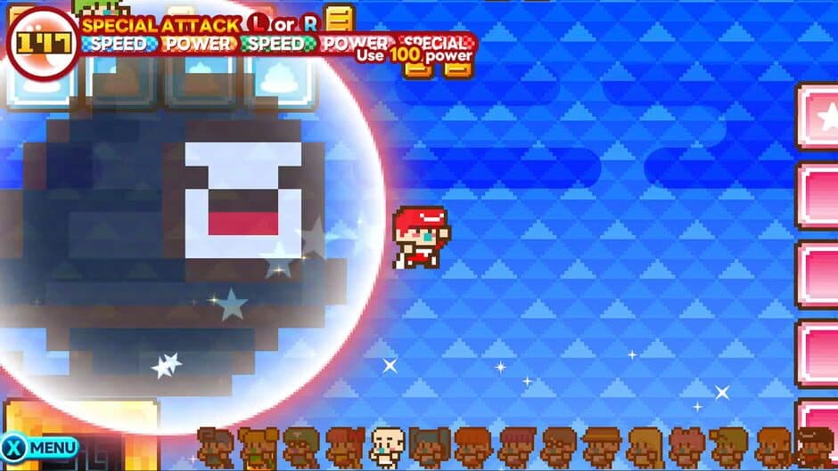 Pixel Game Maker Series: LunLun Superherobabys DX screenshot 2