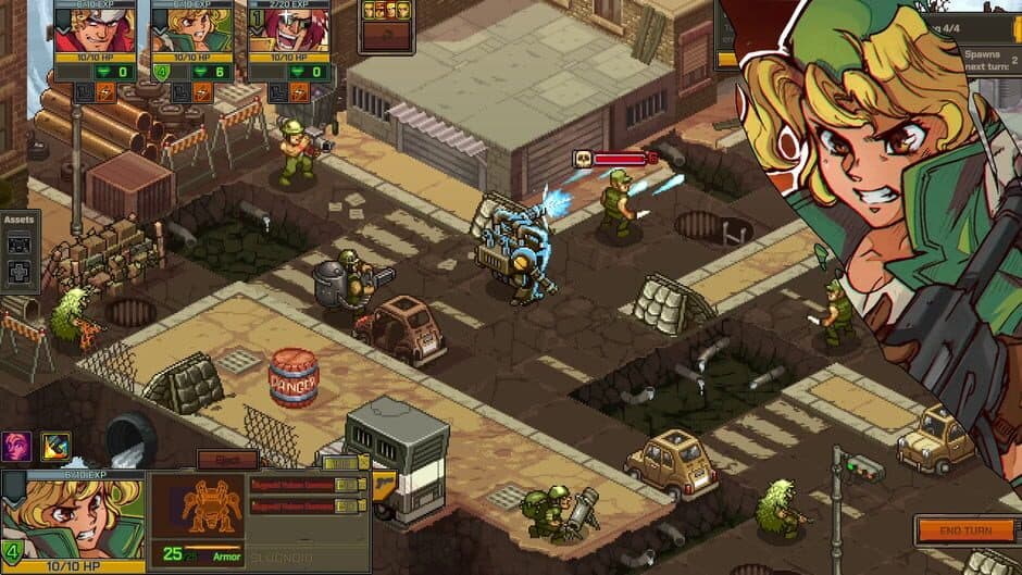 Metal Slug Tactics screenshot 2