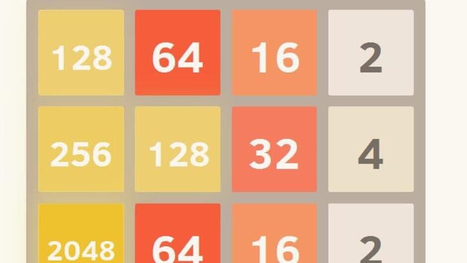 2048 screenshot 1