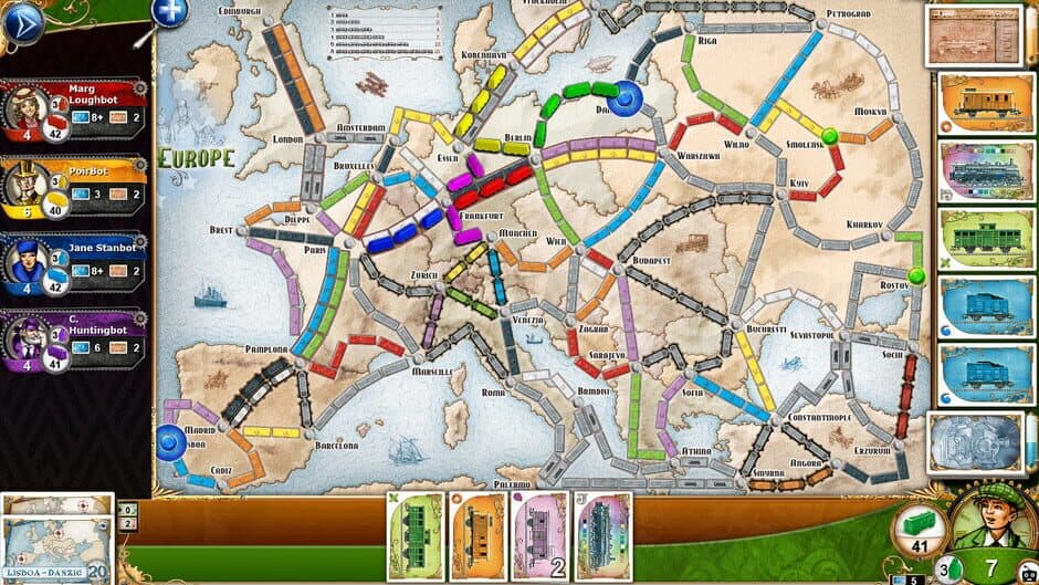 Ticket to Ride: Classic Edition screenshot 2