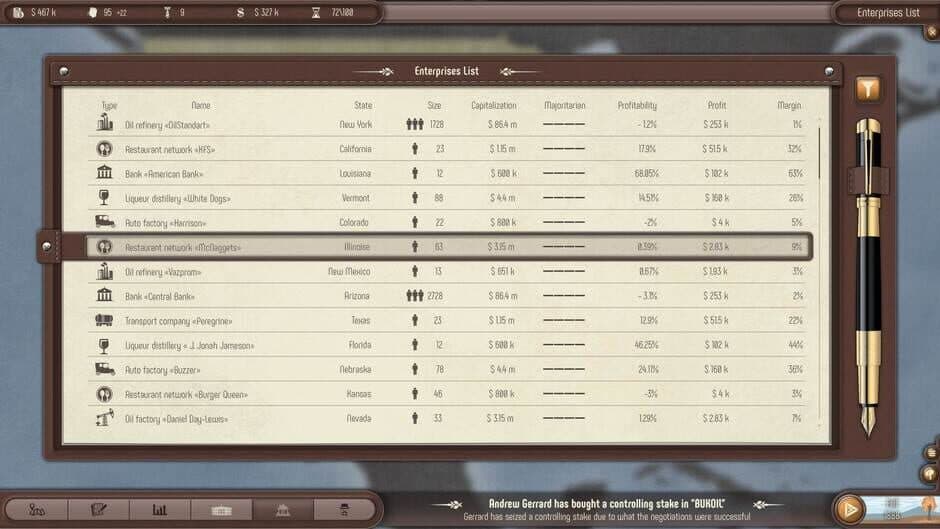 Plutocracy screenshot 2