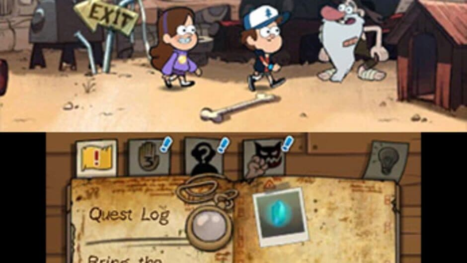 Gravity Falls: Legend of the Gnome Gemulets screenshot 2