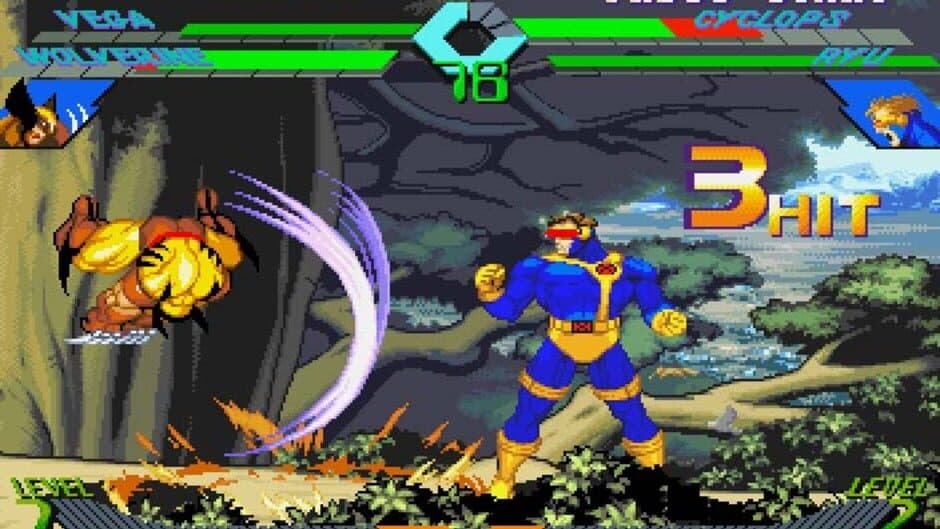 X-Men vs. Street Fighter screenshot 2