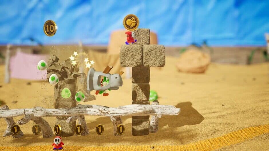 Yoshi's Crafted World screenshot 4